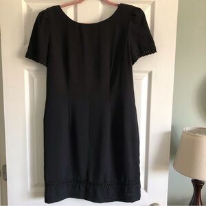 Vintage Donna Morgan black semi-formal dress in size 10 LBD 80s